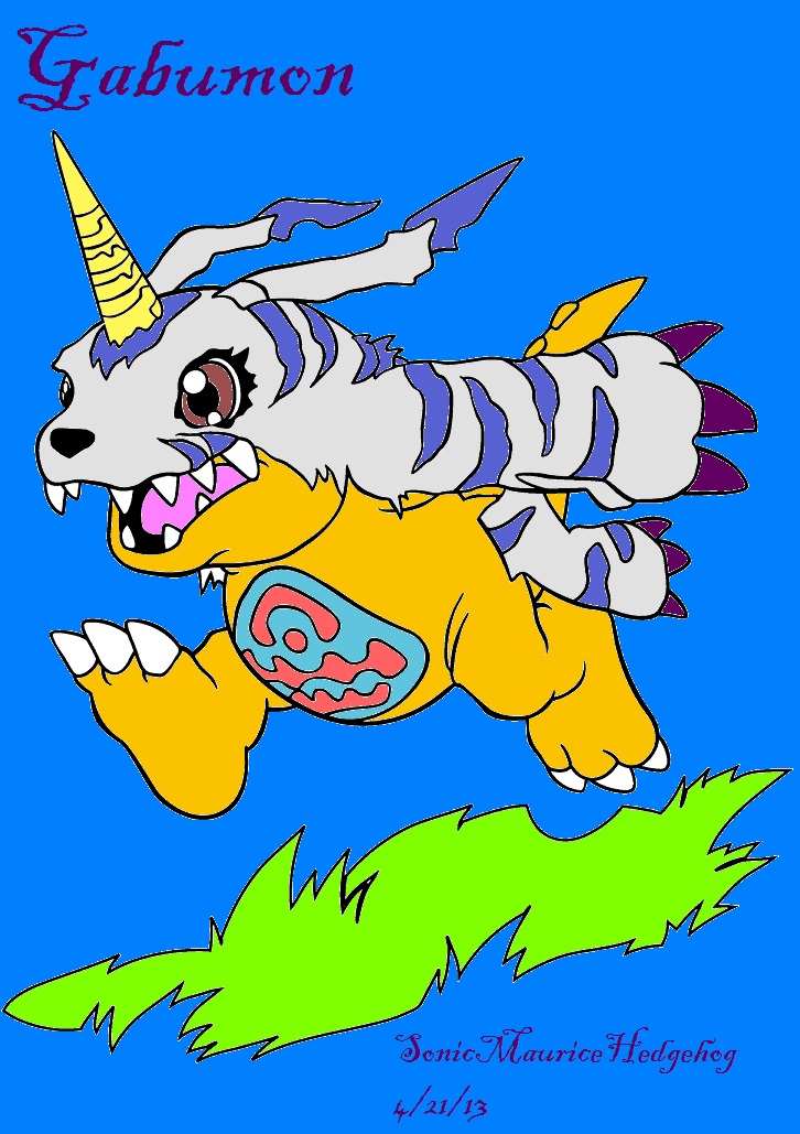 Digimon Gabumon by SonicMauriceHedgehog on DeviantArt