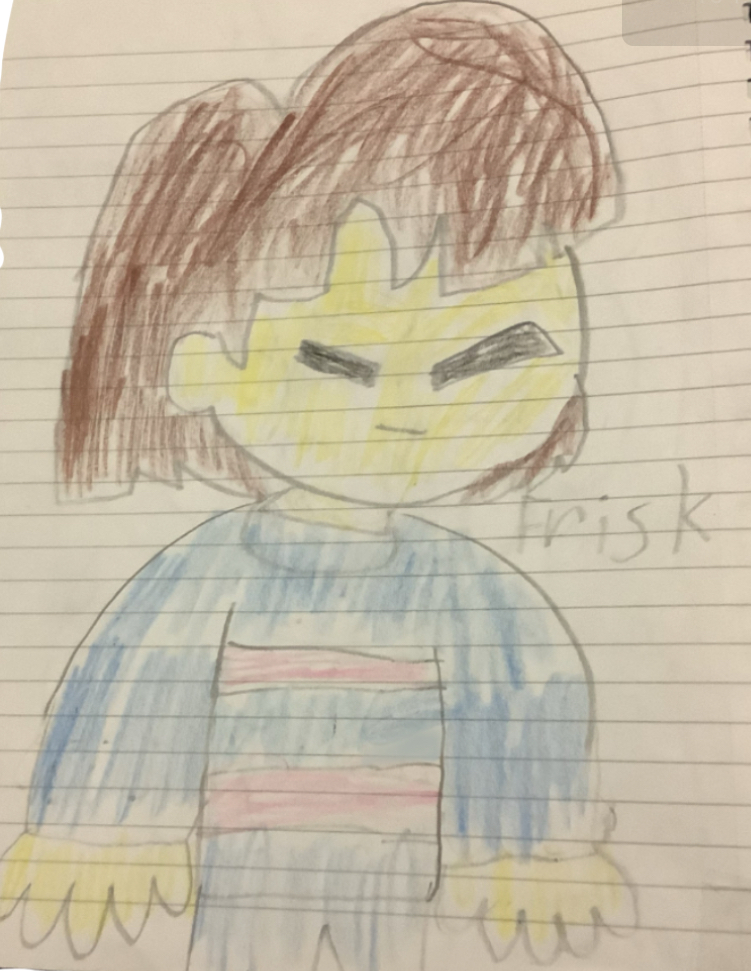 Undertale Frisk fan-art by AidenToons on DeviantArt