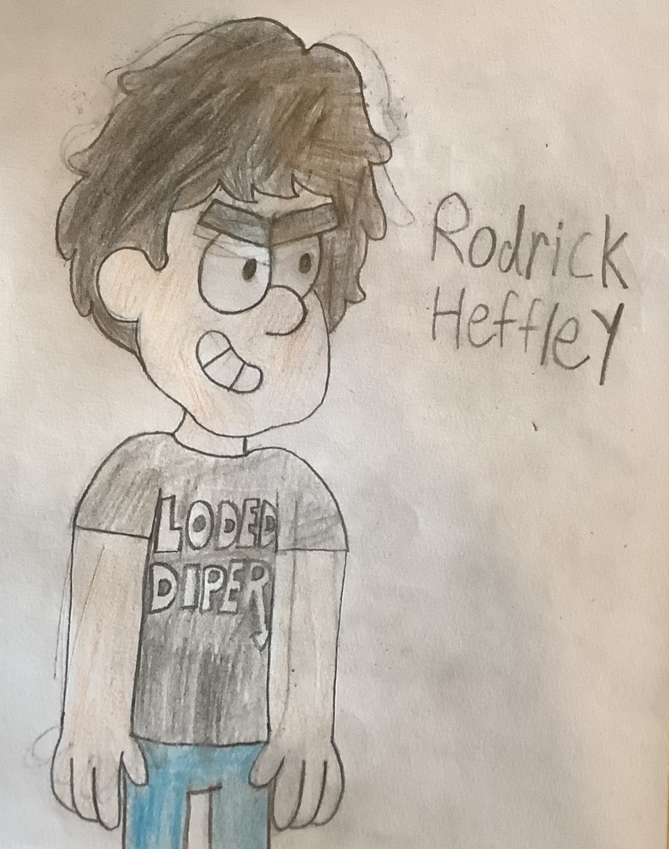 Rodrick Heffley in the Gravity Falls style by AidenToons on DeviantArt