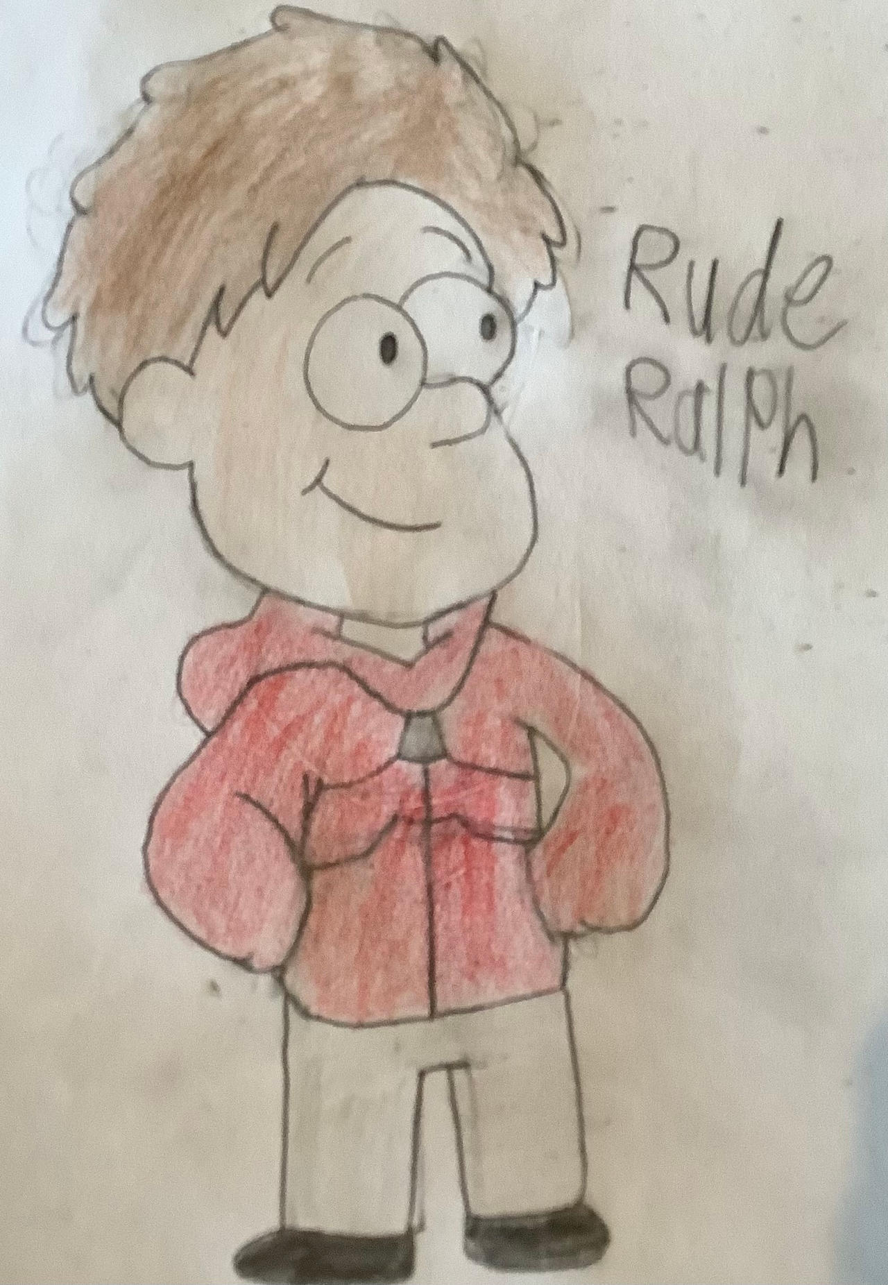 Rude Ralph in the Gravity Falls style by AidenToons on DeviantArt