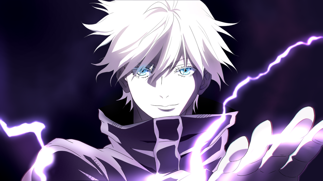 GOJO MAKING HOLLOW PURPLE by gogetakabab on DeviantArt