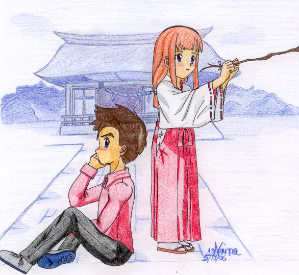 Rika and Ryo by RikaMakino on DeviantArt