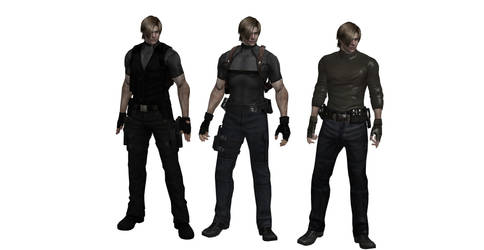 Leon Scott Kennedy Mesh-mods