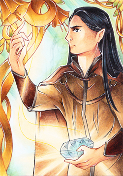 The creation of the silmaril - ACEO #24