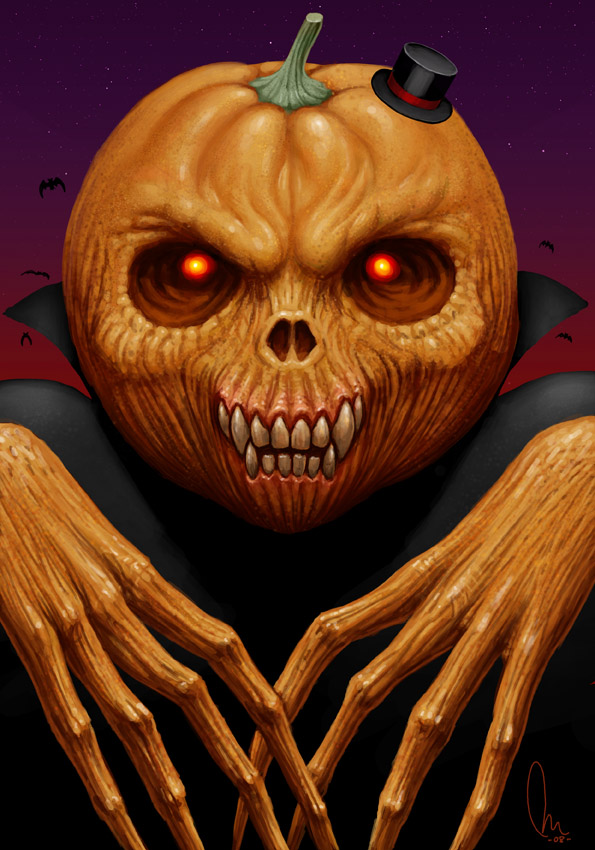 Mr. pumpkin by AlMaNeGrA