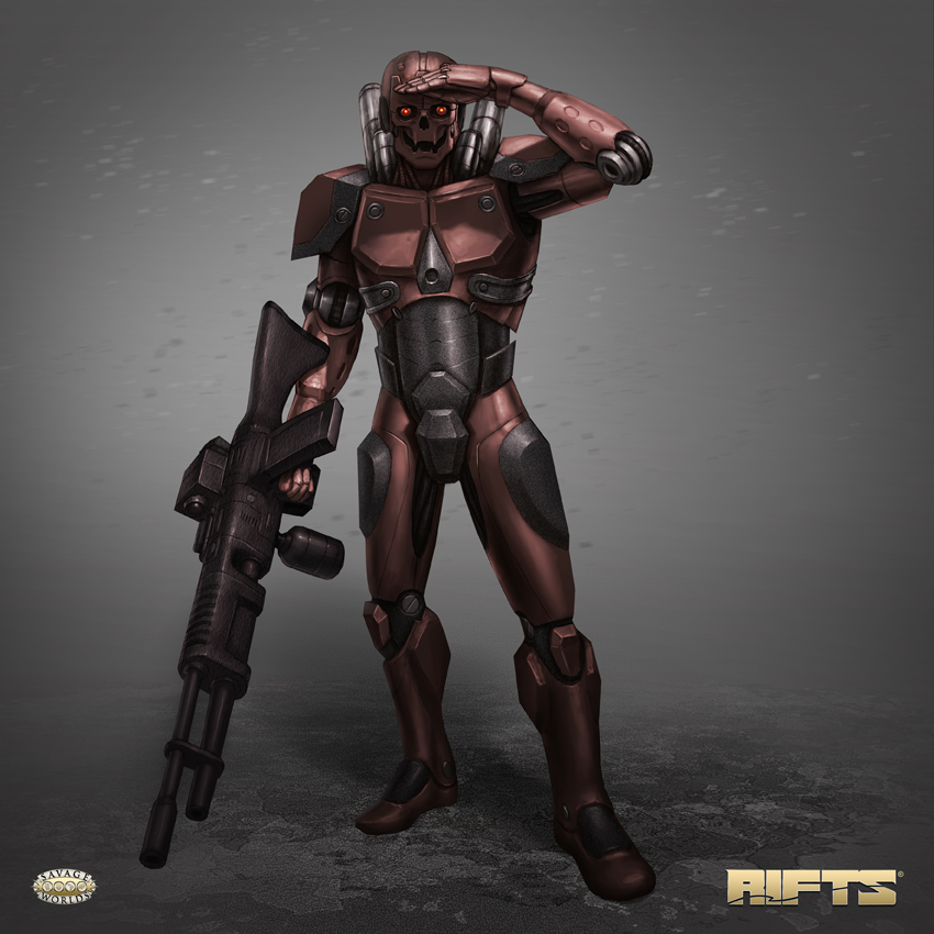 RIFTS Hagan Combat Cyborg