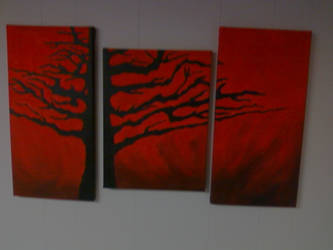 3 canvas piece