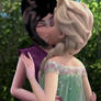 Elsa/Heather - Kiss