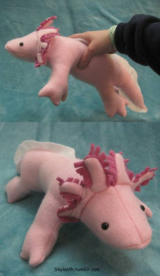 Stuffed Axolotl