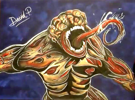 Licker Drawing (Resident Evil)