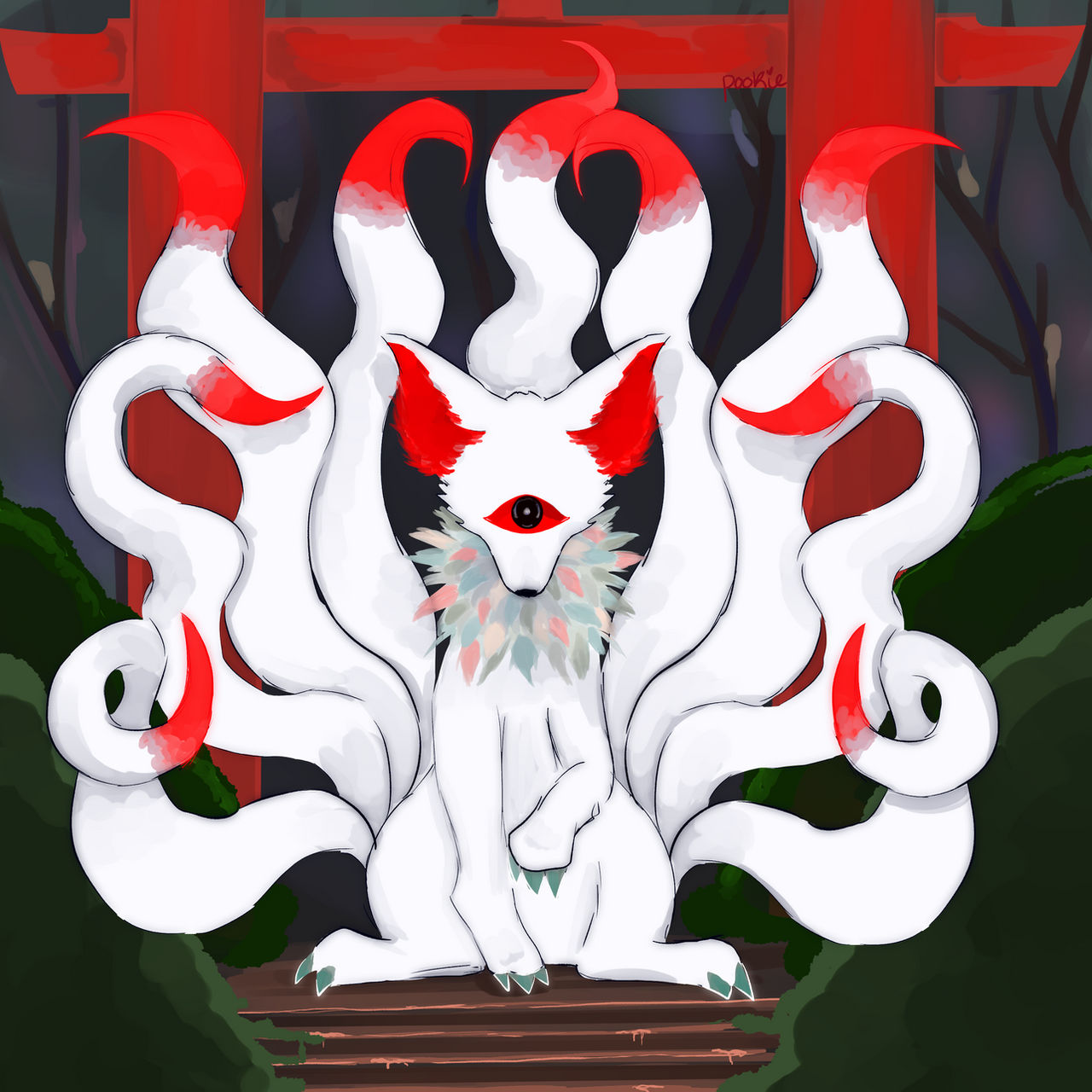 Spirit Fox From Rabbit fox spirit by Whitestorm0 on DeviantArt