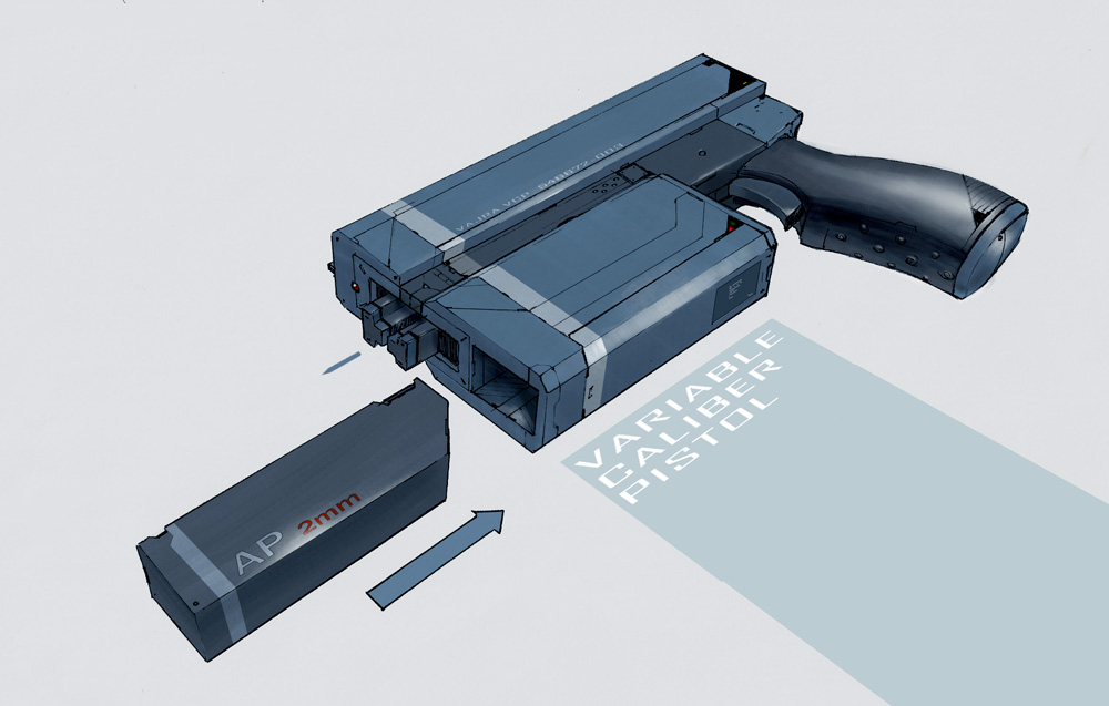 Rail Pistol by IgnusDei