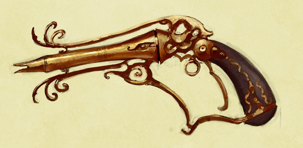 Steampunk gun 01 by IgnusDei on DeviantArt