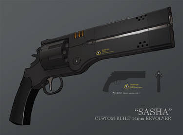 Sasha 14mm Custom Hybrid revolver