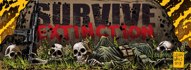 Survive Extintion Facebook cover image- IN COLOR