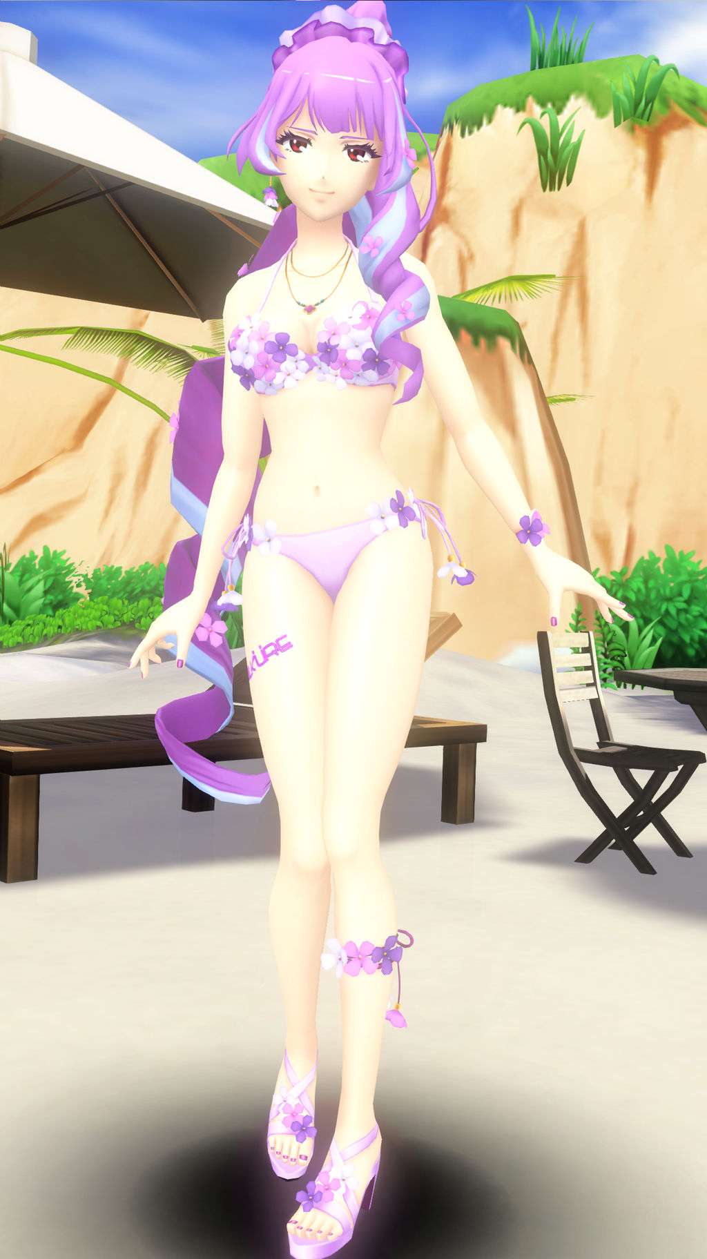 Mmd Uta Macross Mikumo Guynemer Floral Summer Dl By Crhismig On Deviantart