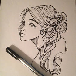 Longhair Sketch