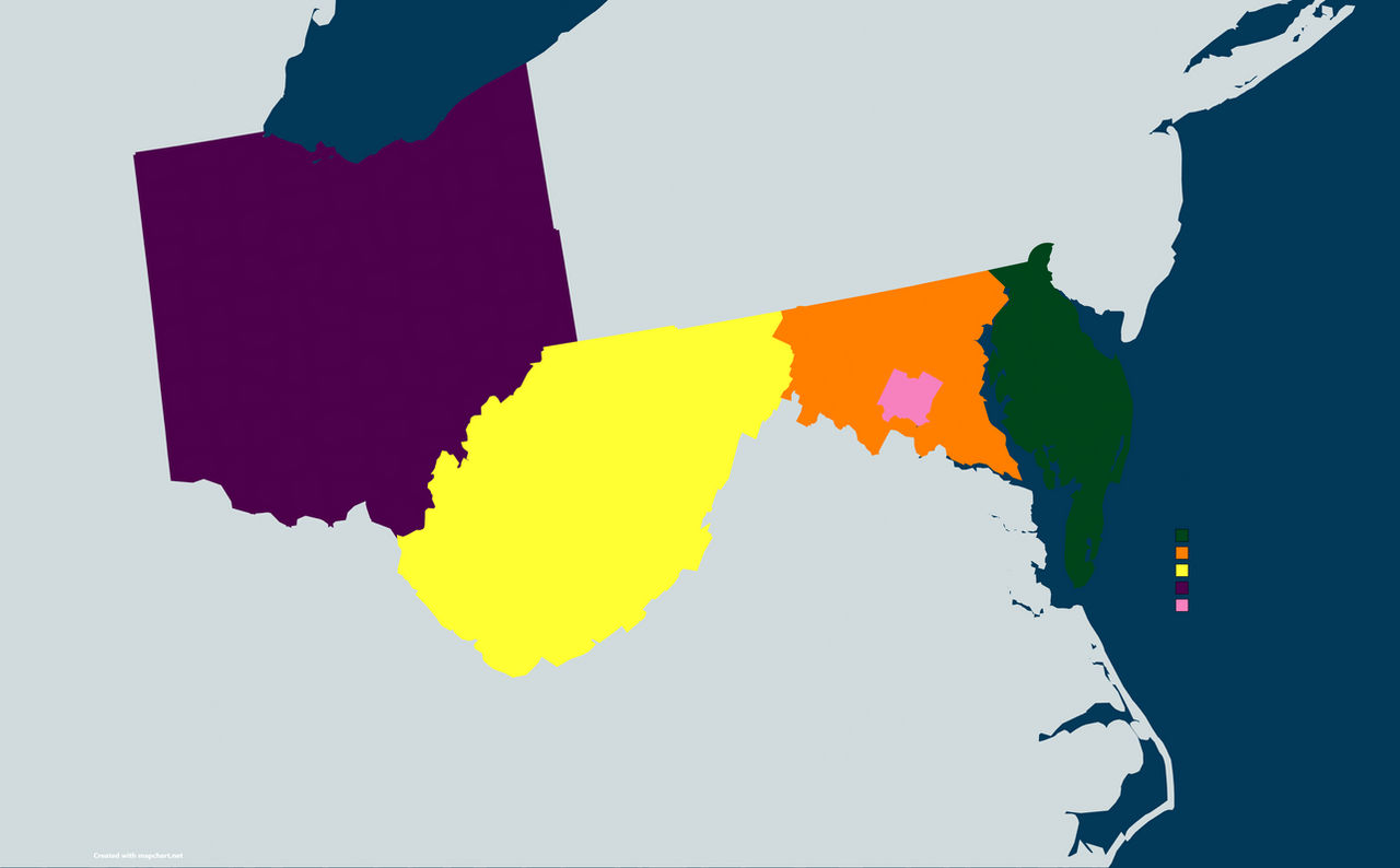 Random State Borders My idea for better USA state borders in this area by randomnope on ...