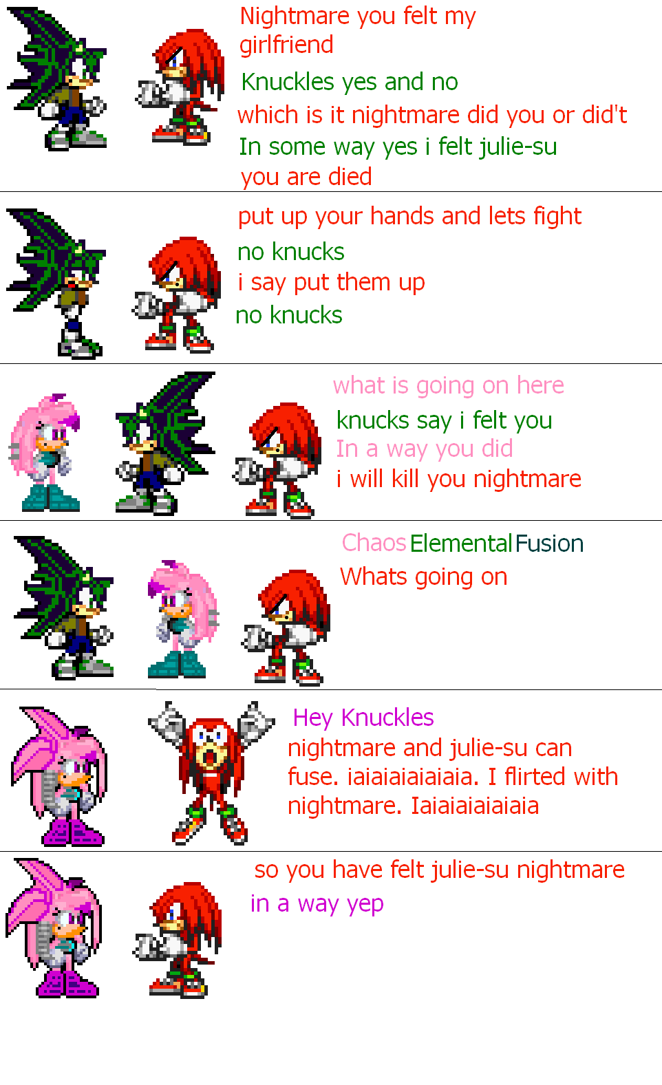 knuckles's mad and shock by 89thebigbadwolf on DeviantArt