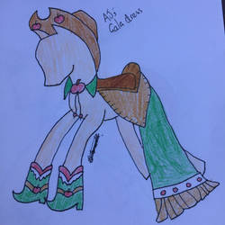 AJ's Grand Galloping Gala Dress