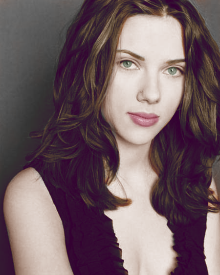 Scarlett J. Colorization.