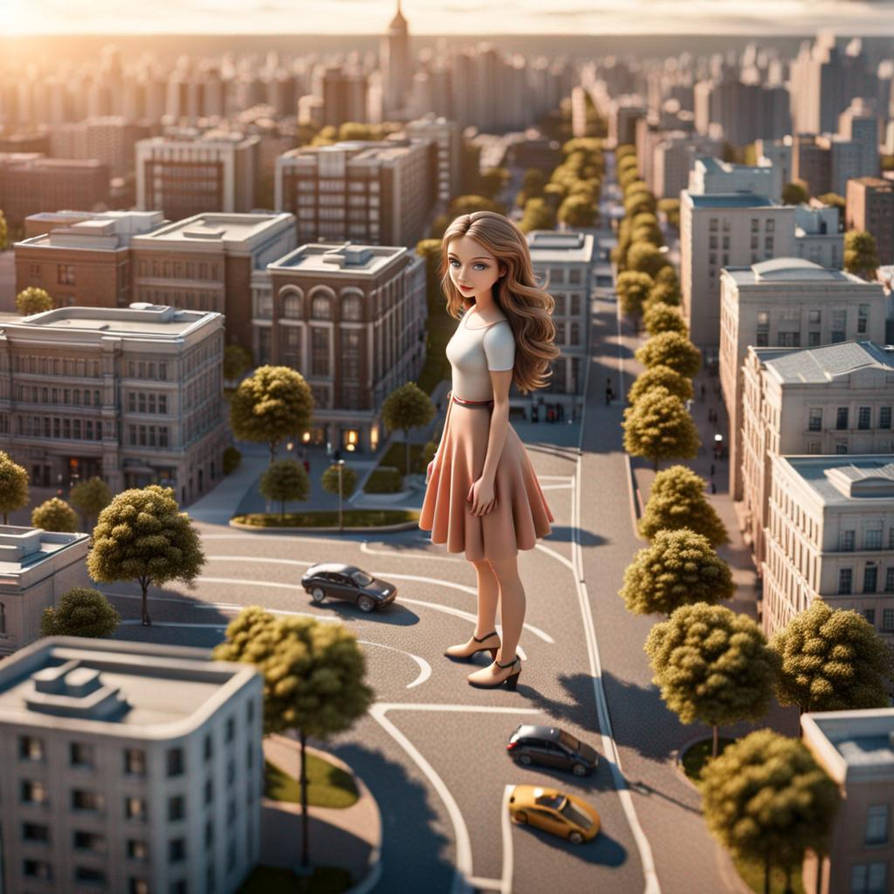Giantess Girl In A Tiny City By DenGTS On DeviantArt giantess-girl-in-a-tiny-city-by-dengts-on-deviantart