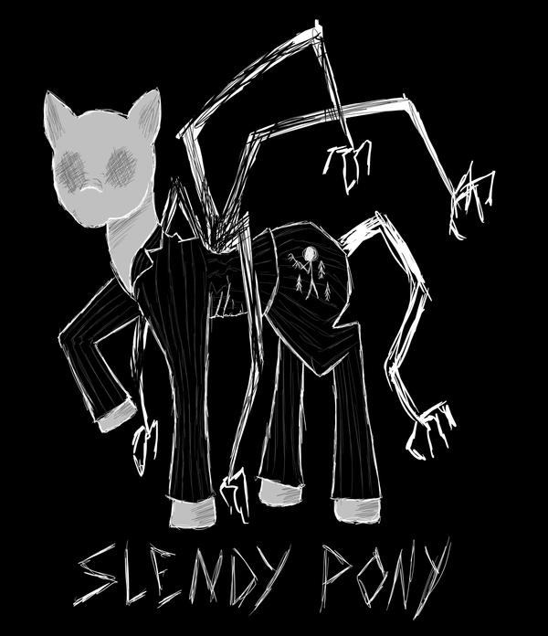 Slender Ponies Slender Pony by ModernMortalServices on DeviantArt