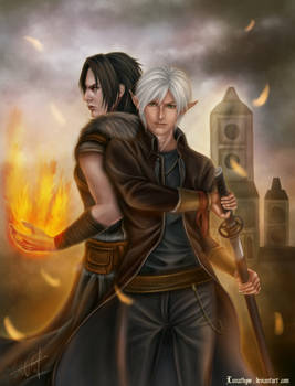 DA2 Fenris and Shiki Hawke-Who is the Leading man?