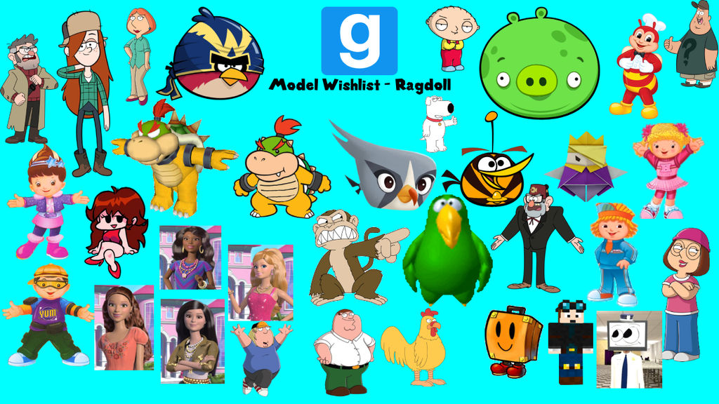 Gmod Marie Model Gmod Model Wishlist by SUPERMARIO231A on DeviantArt