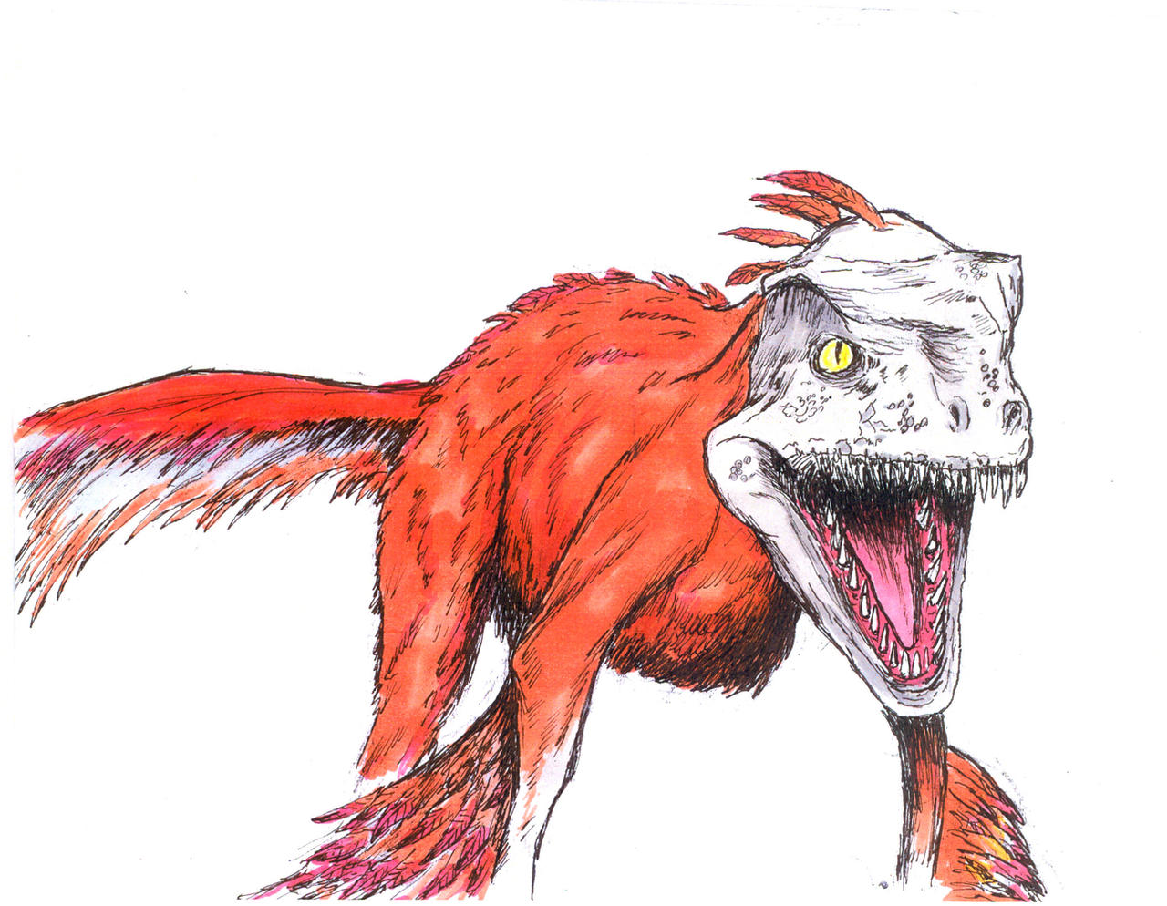 Pyro Raptor Cute Pyroraptor by Tackycat on DeviantArt