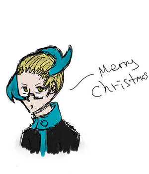 Akuroma/Colress - Merry Christmas (sketch)