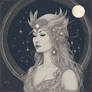 Moon goddess