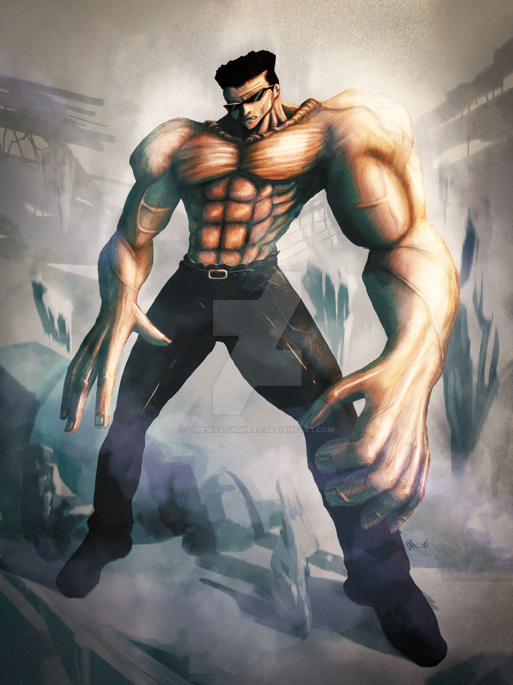 Taguro4d Toguro from Yu yu Hakusho by Timewastinghero on DeviantArt