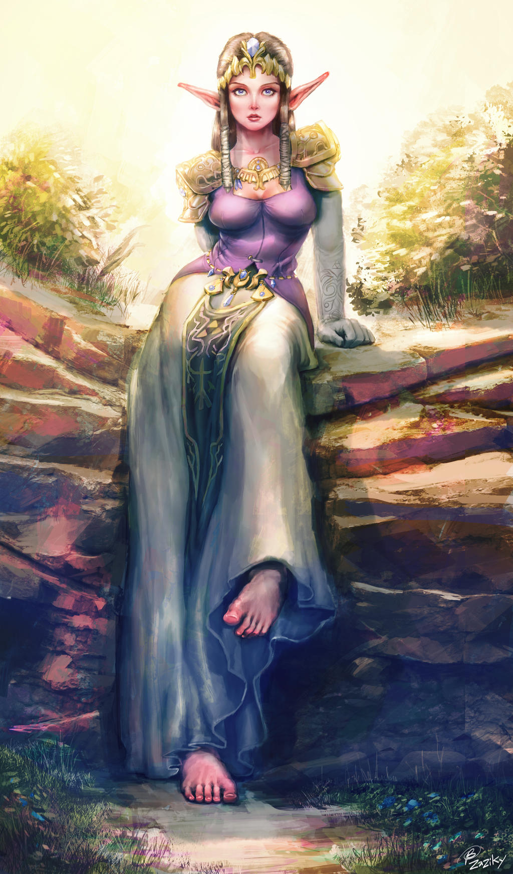 Princess Zelda - colors