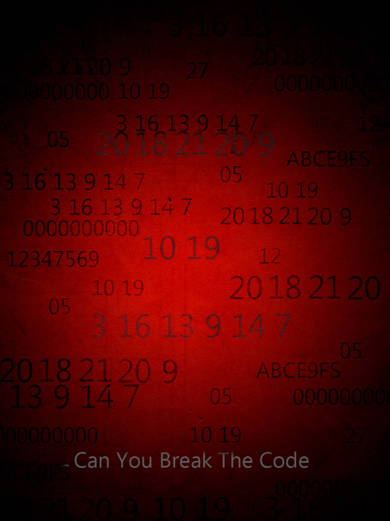 Break The Code by LifeEndsNow on DeviantArt