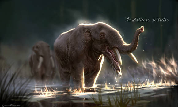 Gomphotherium Productum reconstruction.