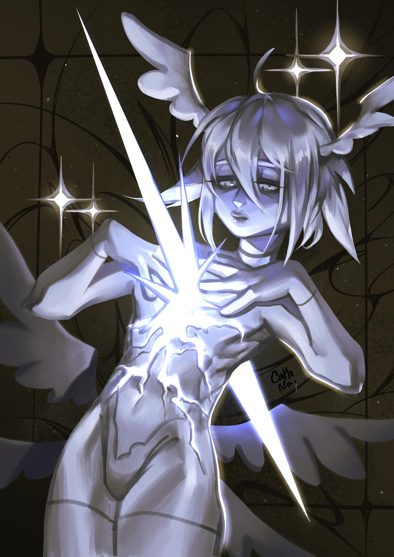 Time Angel Oc My Angel OC by CathNaArt on DeviantArt