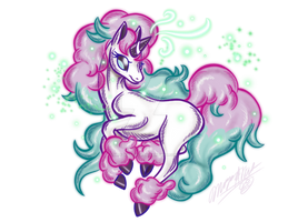 She was a Fairy ~ Pokemon Galarian Ponyta