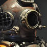 Old diving mask helmet 1