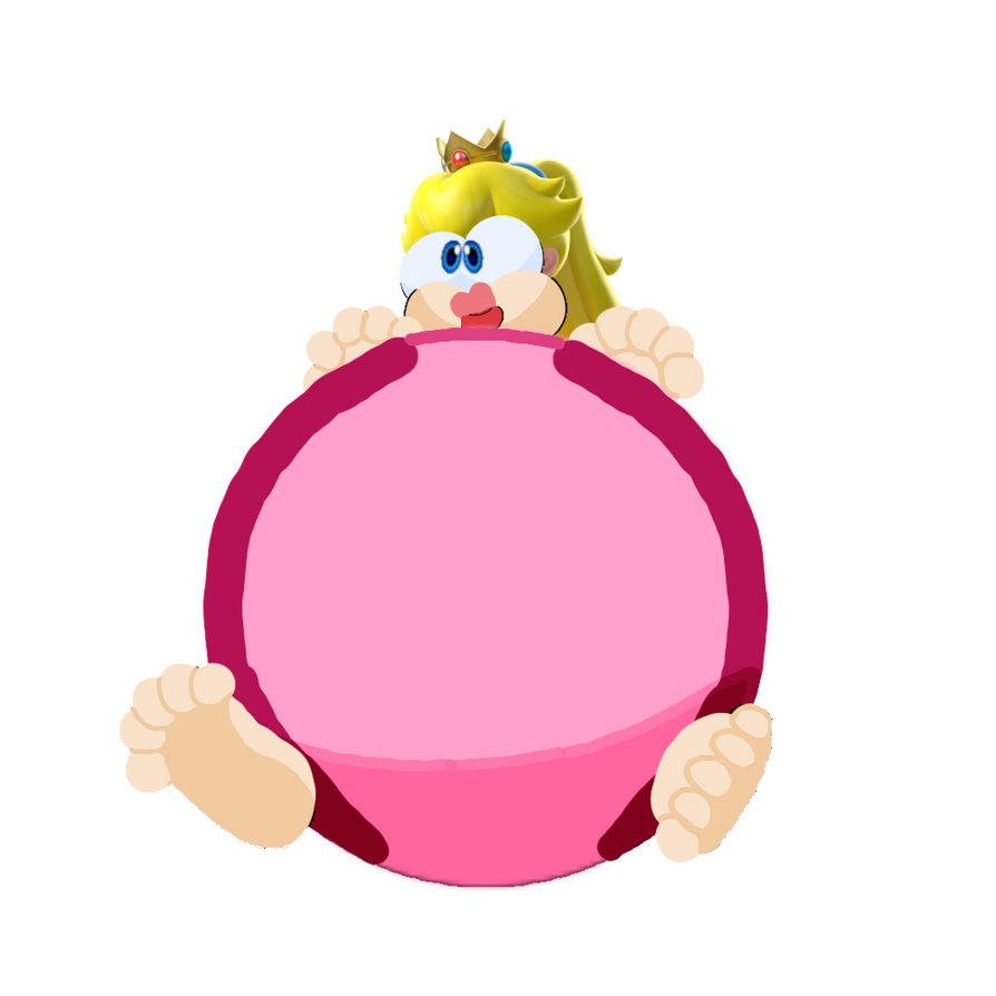 Uber inflated peach by SonicSTAR896 on DeviantArt