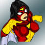 SPIDER-WOMAN coloured