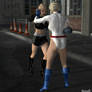 EvilSupergirl vs PowerGirl 01B