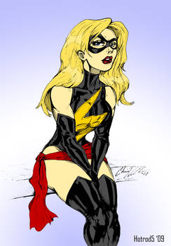 Ms. Marvel Inks coloured