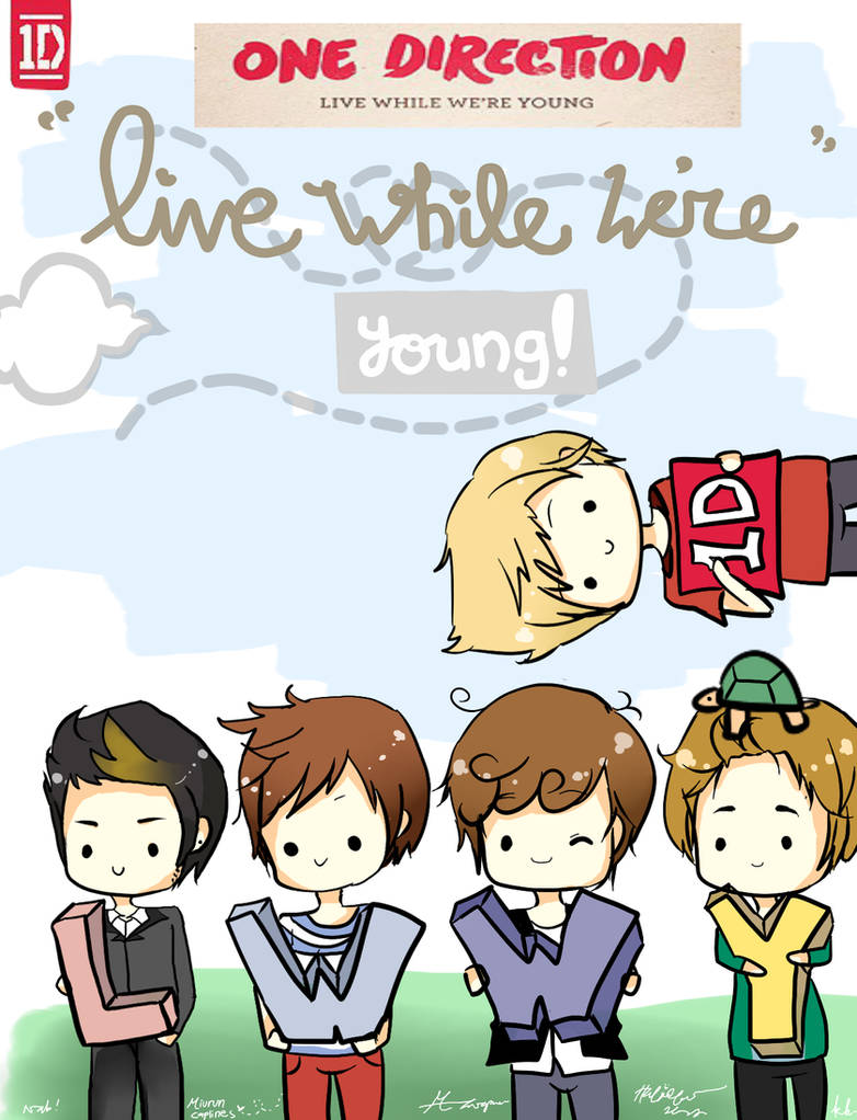 One Direction Cartoon Fanart by miuruncaplines on DeviantArt