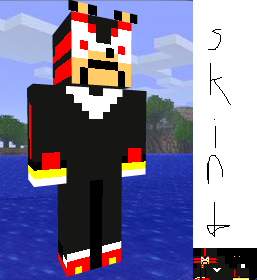 The Angry Block Form- Shadow Minecraft Skin by Pioxys on DeviantArt