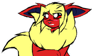 A Very Flustered Flareon (Martyr Practice)