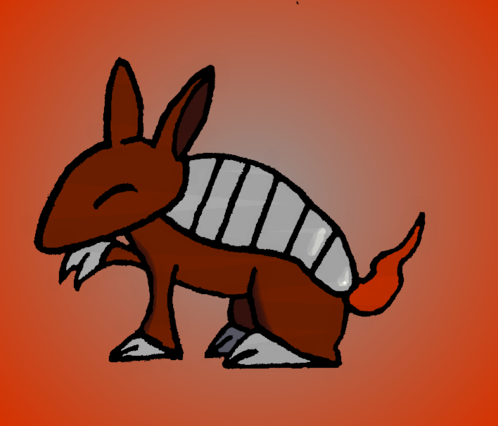 Pupadillo, the Armadillo Pokemon 004 (Starter)