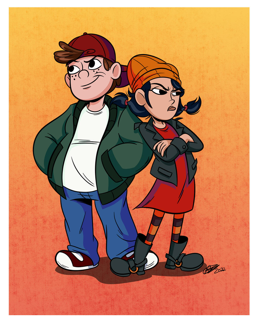 Spinelli Recess Vector Recess - TJ and Spinelli by SchoolyardLoser on DeviantArt