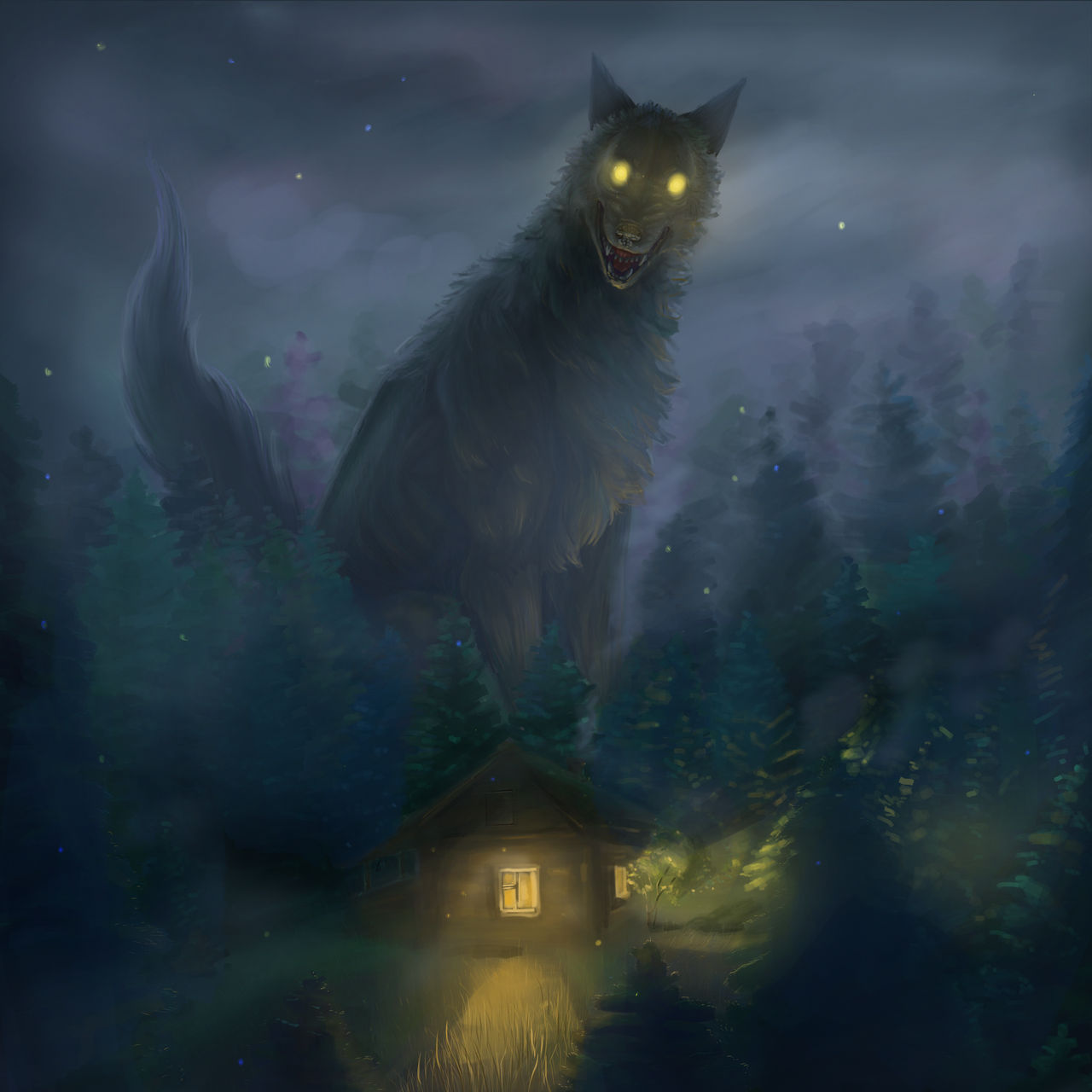 Wolf by mooninthedark12 on DeviantArt