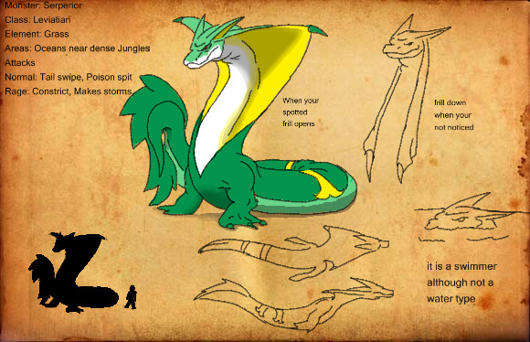 PokeMonster Hunter: Serperior